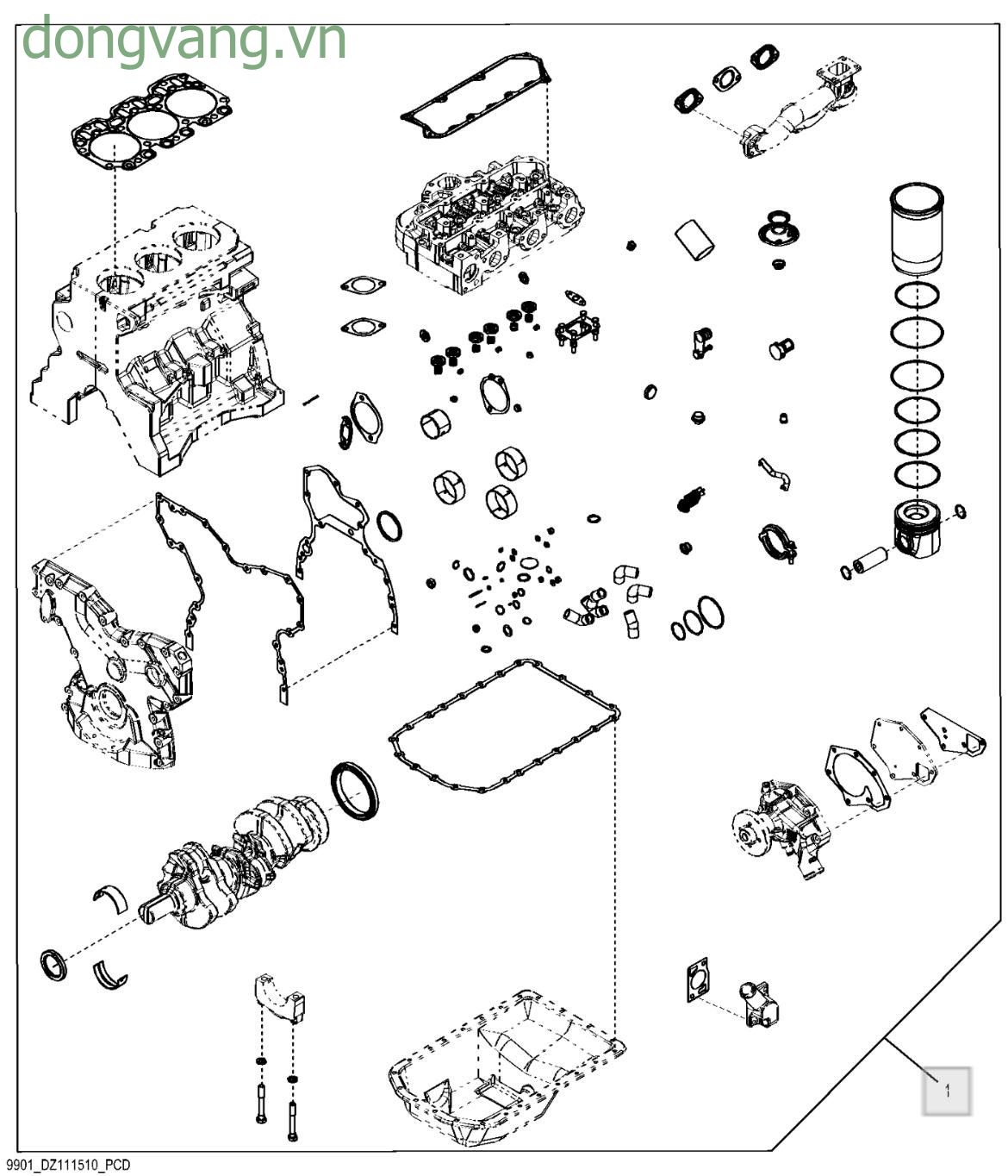 9901 Engine Overhaul Kit - ST917100